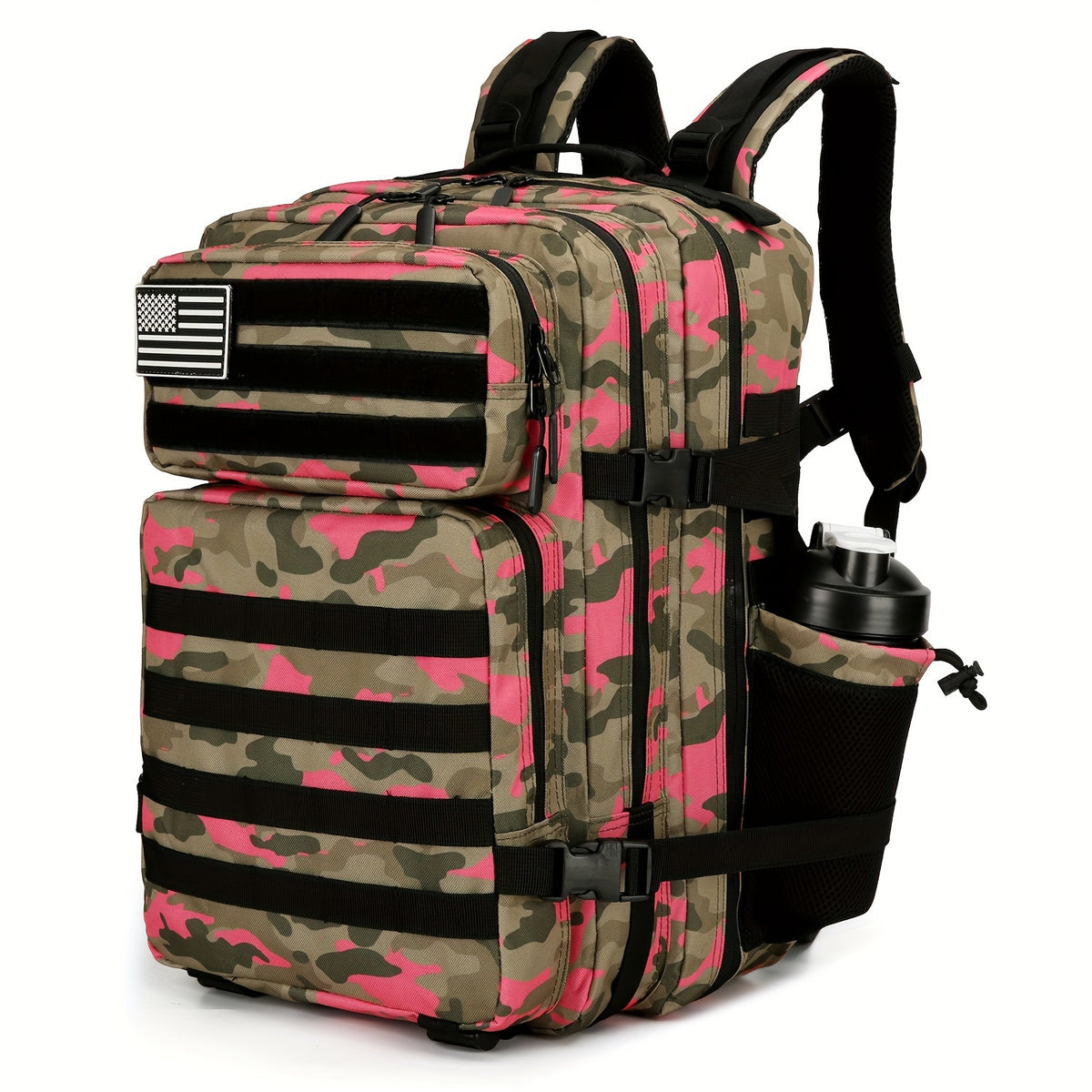 25L Large Capacity Rucksack Backpack - Water-Resistant