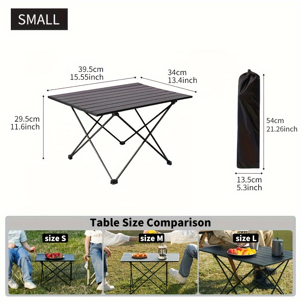 7050 Aluminum Alloy Folding Table, Anti-corrosion, Anti-scratch Foldable Table