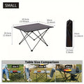7050 Aluminum Alloy Folding Table, Anti-corrosion, Anti-scratch Foldable Table