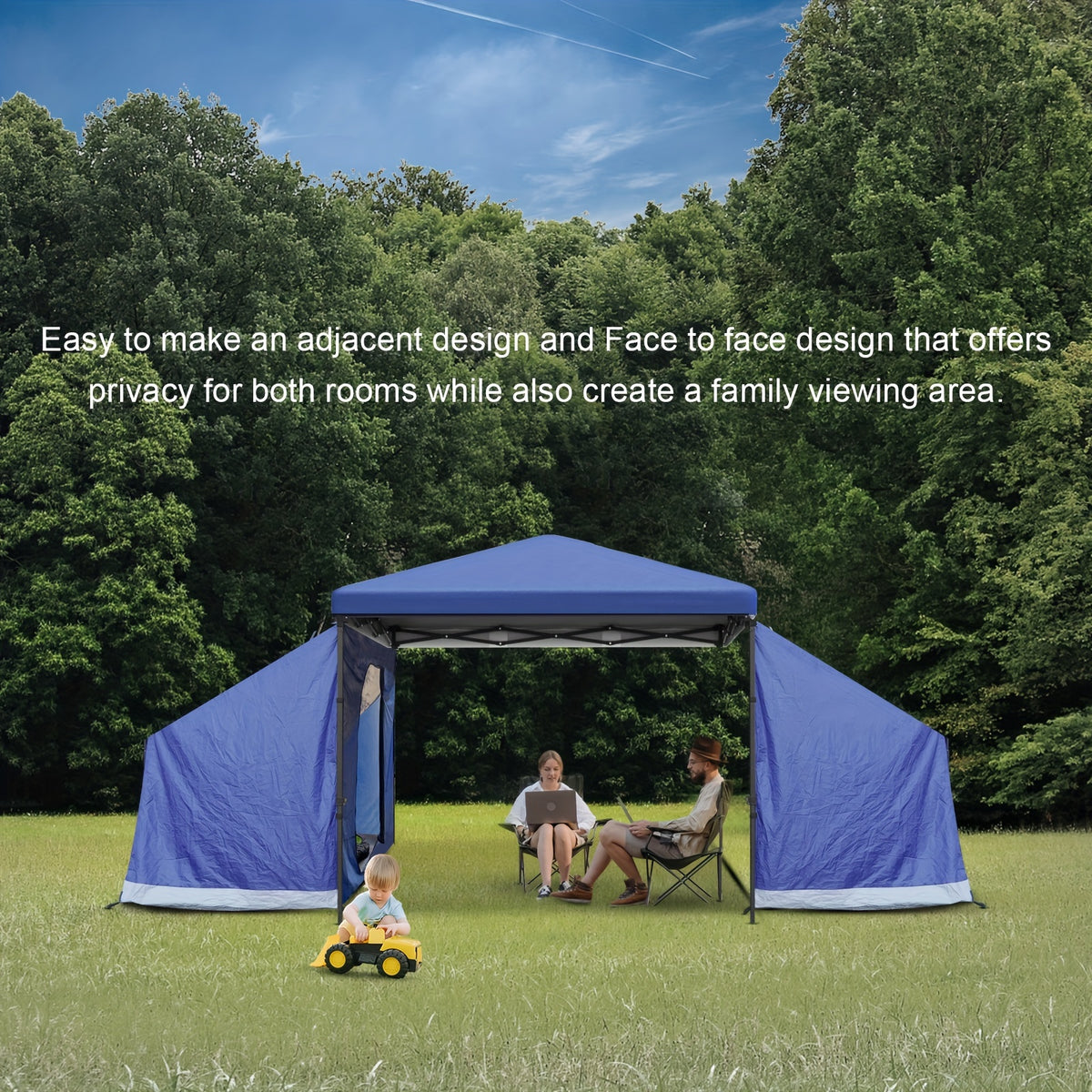 Side Tent, Camping Tent For 10' X 10' Pop Up Canopy