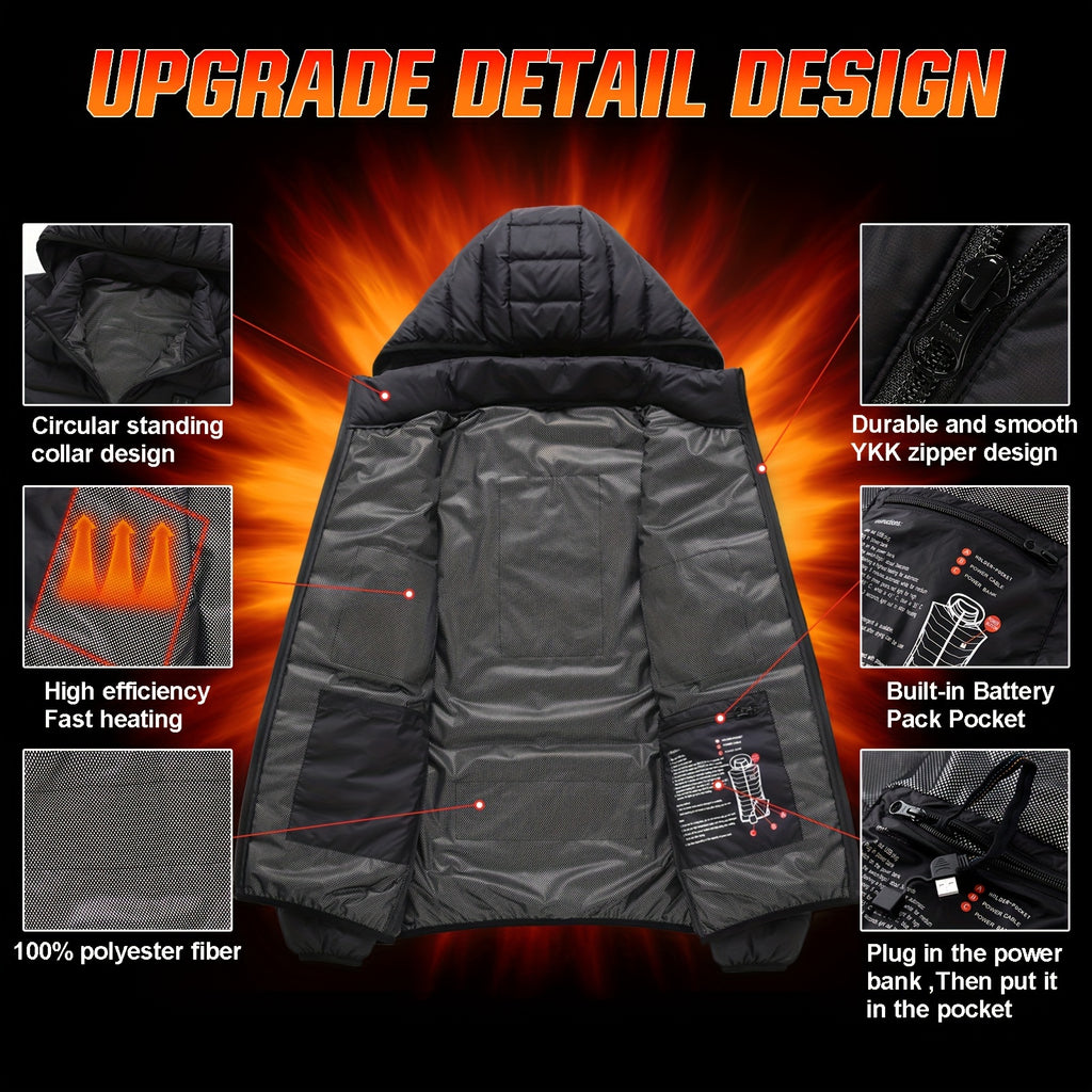 Men's Warm And Fast Heating Sports Jacket