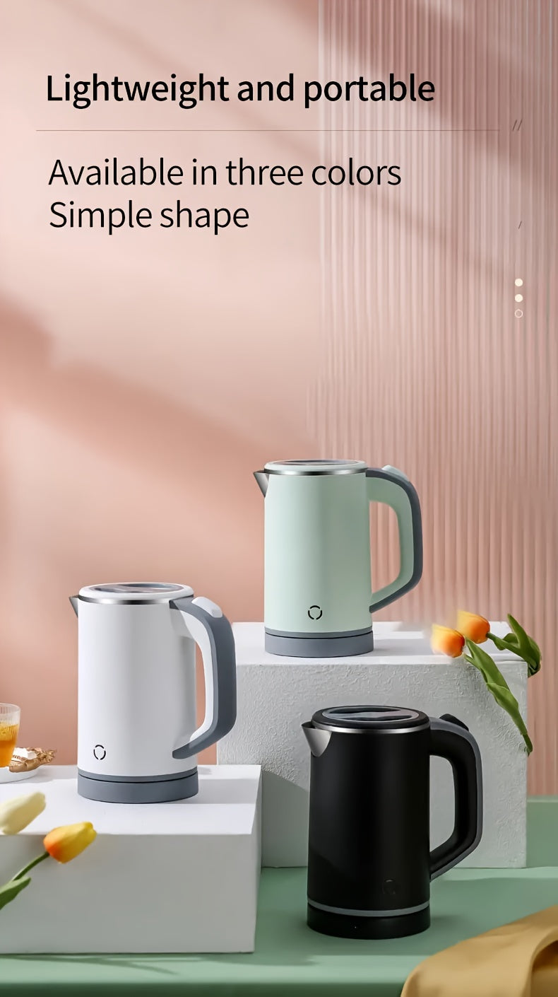 Small Electric Kettle with Detachable Rotating Storage Base