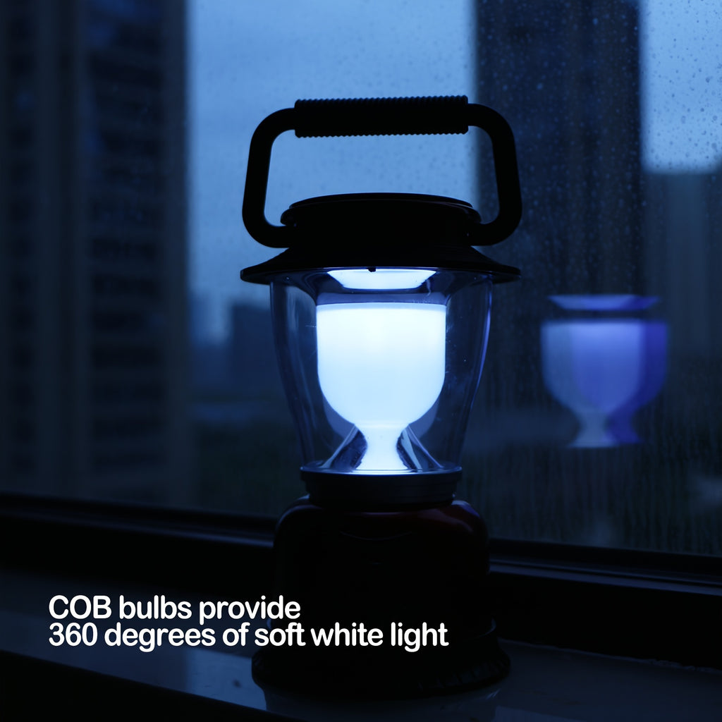 1/2/4pcs LED Lantern Dimmable Battery Powered Camping Lights