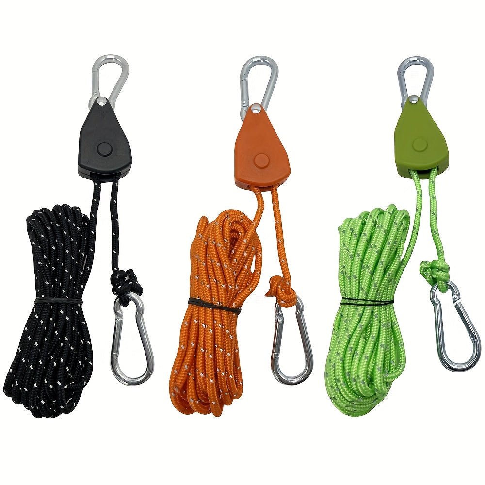 6pcs Camping Tent Tie Down Rope