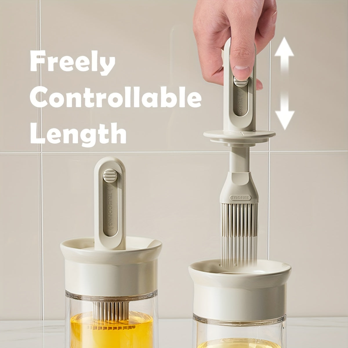 Barbecue Brush With Oil Pot