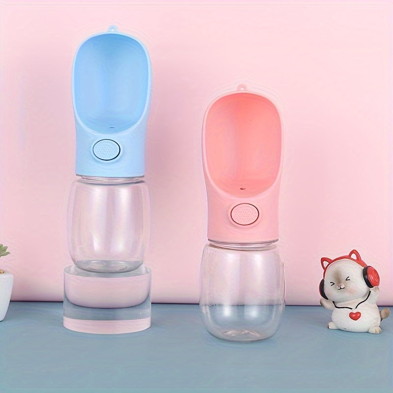 Portable Dog Water Bottle, Plastic Leak Proof