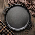Multi-Function Cast Iron Griddle Skillet - Non-Stick Pan