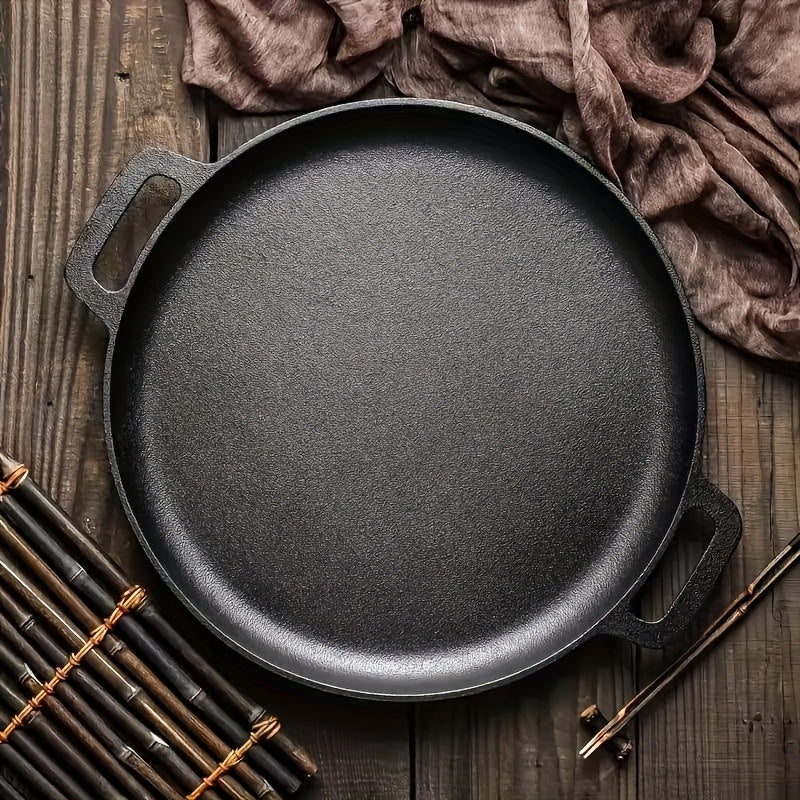 Multi-Function Cast Iron Griddle Skillet - Non-Stick Pan