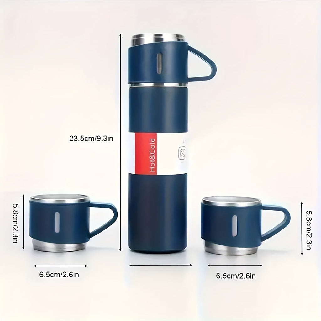 500ml/16.9oz Stainless Steel Insulation Water Cup With/Without 2Cup Lids