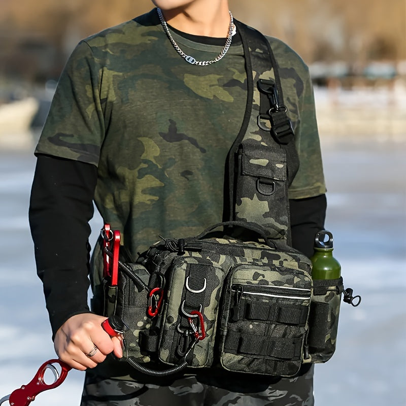 Outdoor Multi-Functional Fishing Backpack