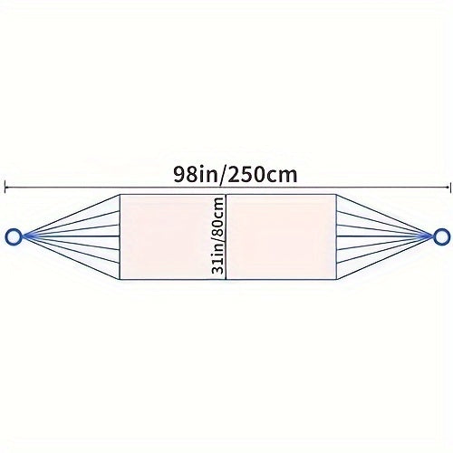 Portable Hammock Net With Nylon Rope And Hooks