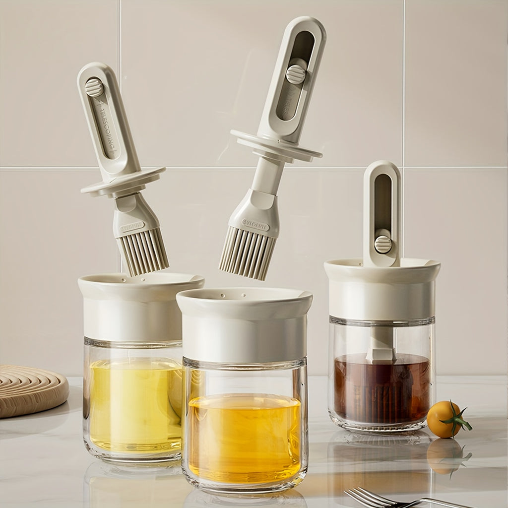 Barbecue Brush With Oil Pot