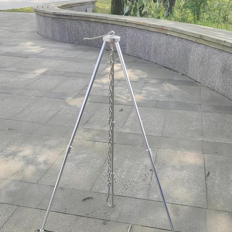 1pc 3 Sections Outdoor Camping Bonfire Stand