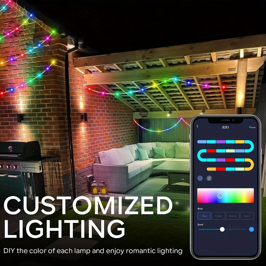 IP65 Waterproof RGB+IC Light With USB Infrared Remote Control