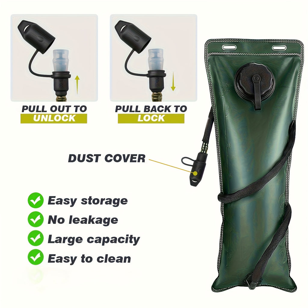 101.44oz Water Bladder Bag Hiking Camping Hydration Backpack