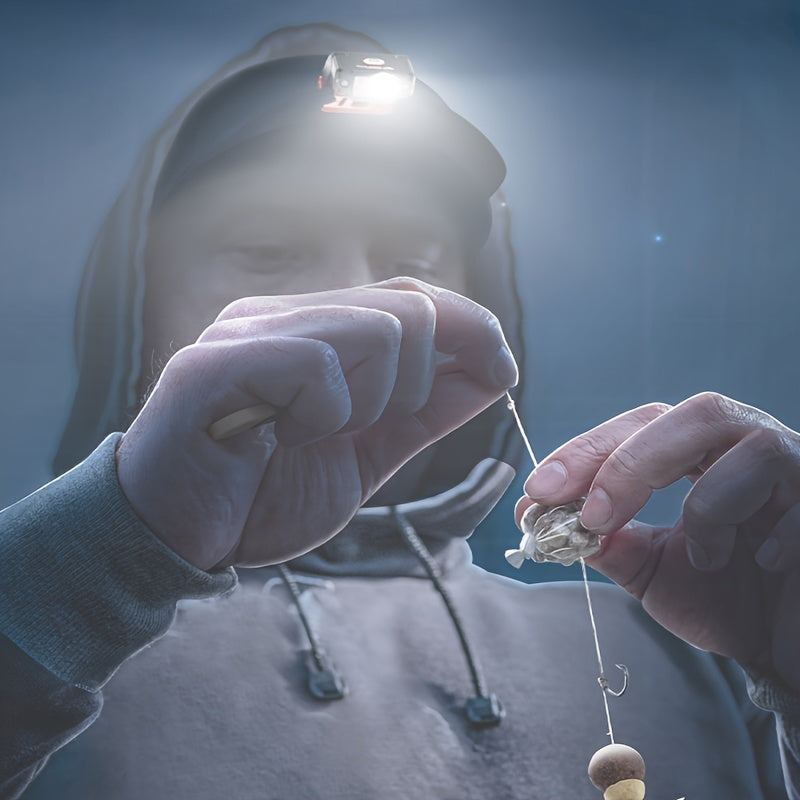 Rechargeable LED Headlight, Mini Hands-free Clip On Cap Light