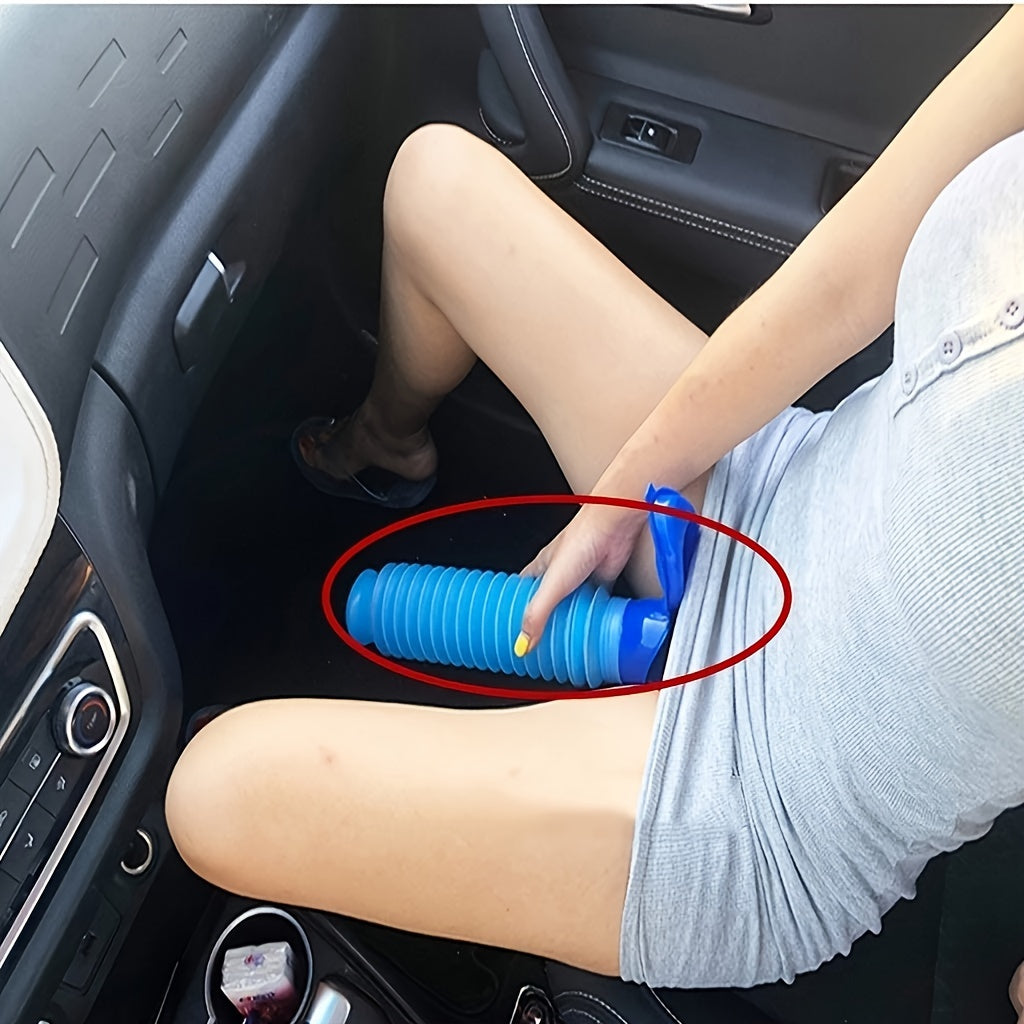 Portable Travel Companion Urinal - Reusable, Collapsible, Spill-Proof