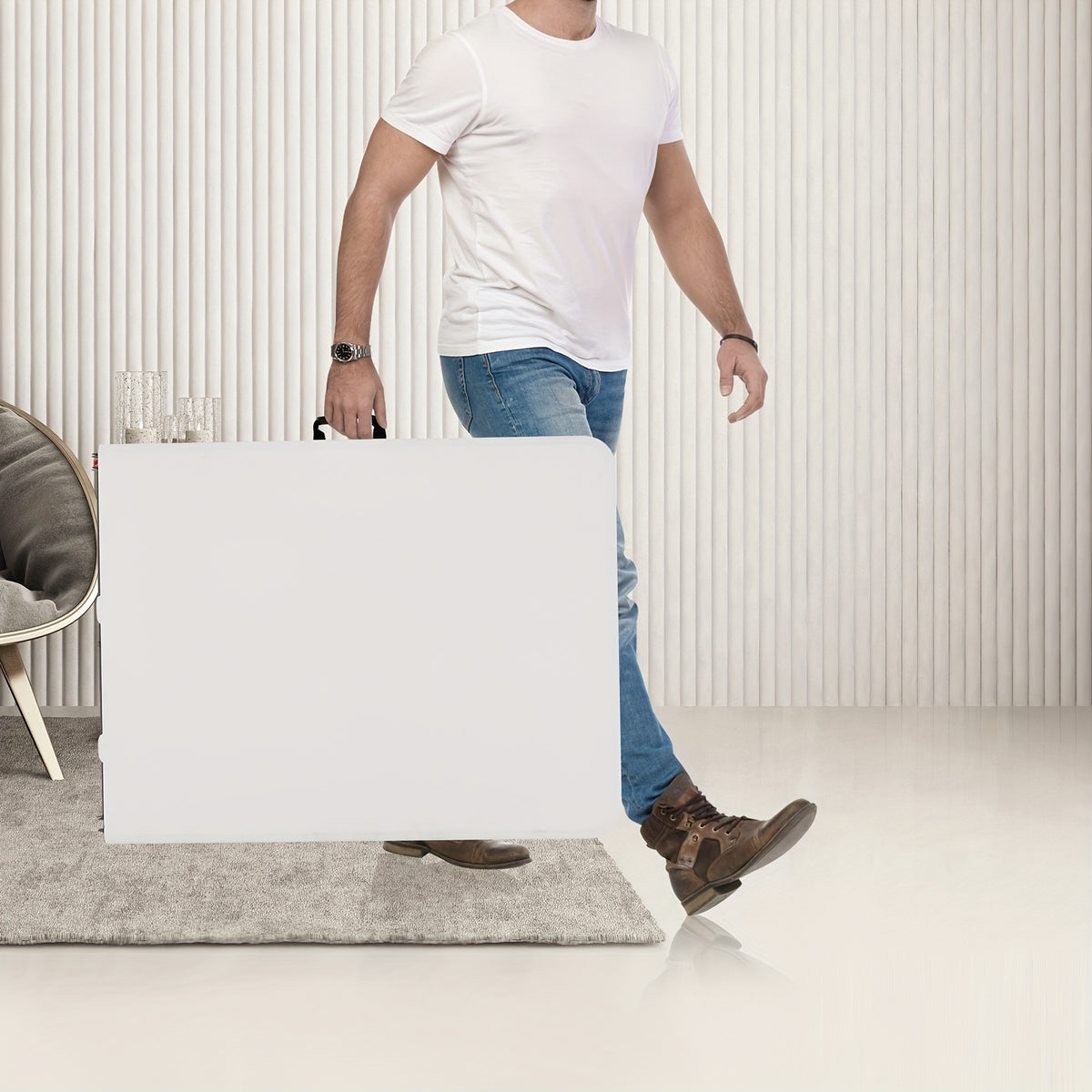 4FT/6FT Plastic Folding Table