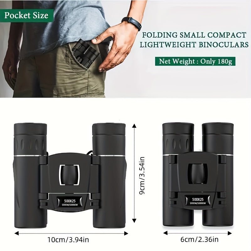 Zoom Telescope Professional BAK4 HD Powerful Binoculars Long Range
