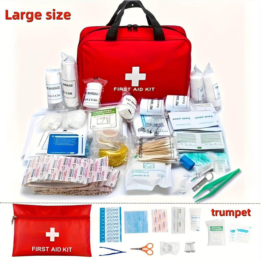 Outdoor First Aid Kit with Portable Case