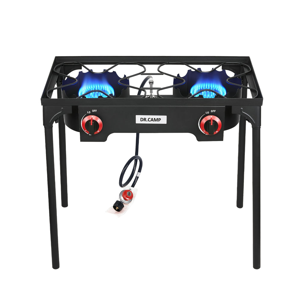 DR.CAMP 105000 BTU Power Camping Burner, Camping Stove