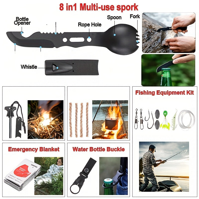 142pcs Survival First Aid Kit