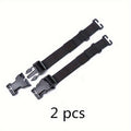 2pcs Molle Straps With Buckle Clips
