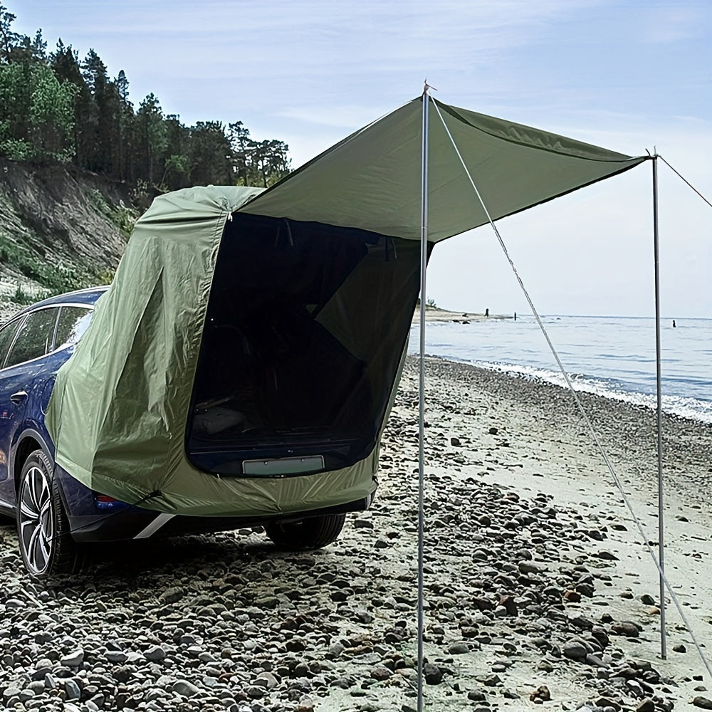 Car Rear Tent - Spacious Canopy, Waterproof