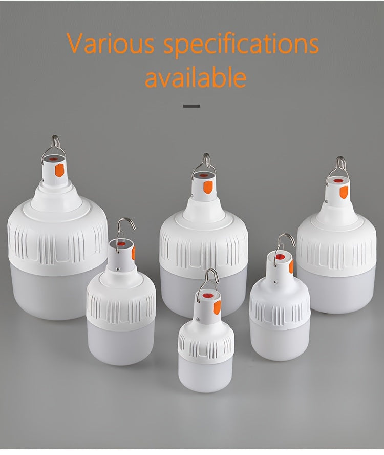 Portable Powerhouse LED Emergency Light - 80W/180W/320W/450W Rechargeable Lantern