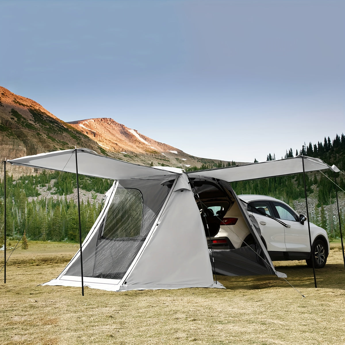 SUV Car Tent, Tailgate Shade Awning Tent for Camping