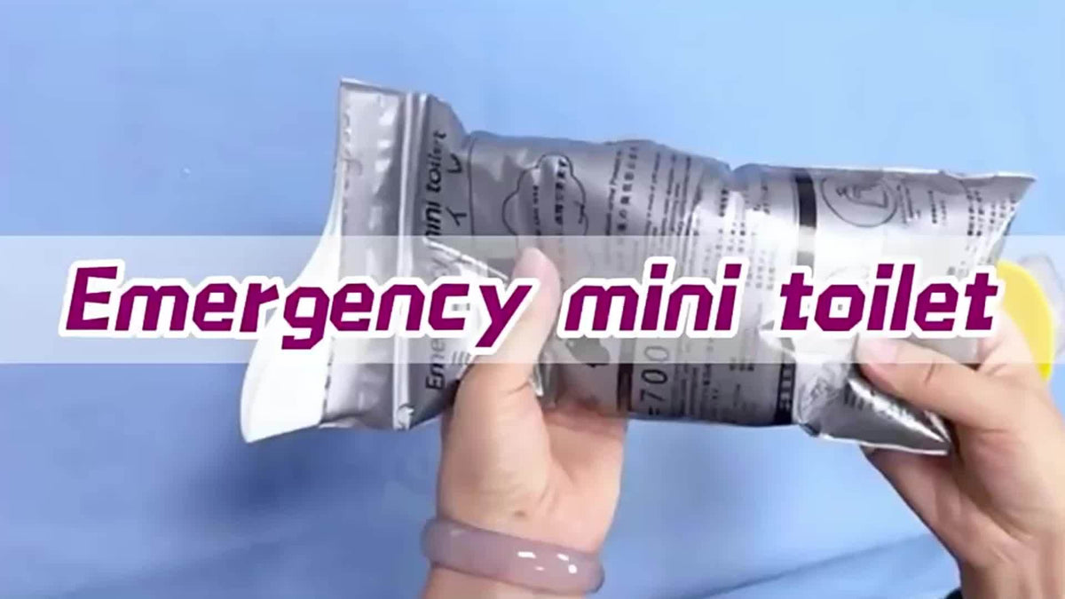 4/12/24pcs, Emergency Portable Urine Bag with Absorbent Pad, 24-Piece Set
