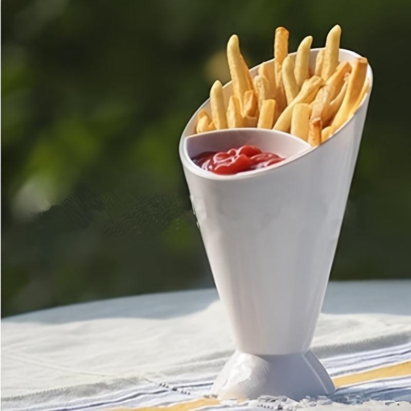French Fries Cup, Vegetable Salad Cup, Plastic Snack Cup