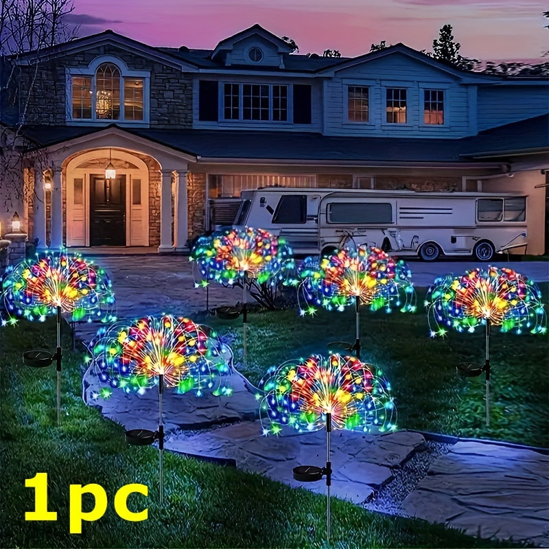 1 Pack 8-Mode Color-Changing LED RV Camping Outdoor Picnic Party Decoration Lighting