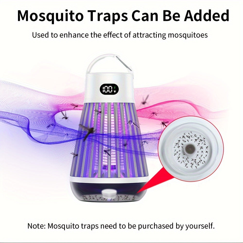 Rechargeable 2-in-1 Mosquito And Fly Killer Lamp