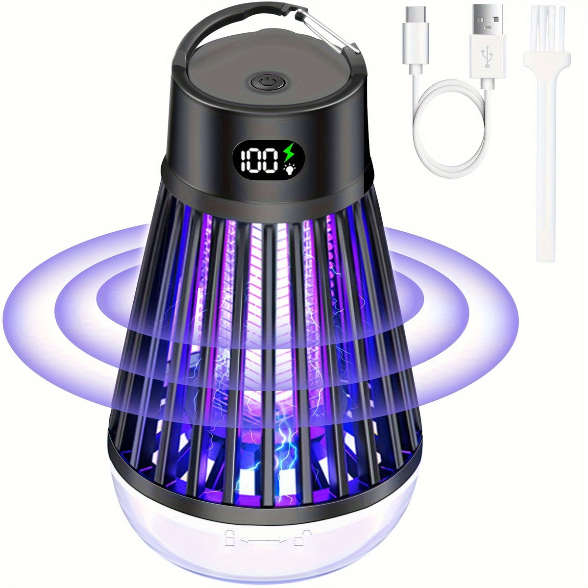 Rechargeable 2-in-1 Mosquito And Fly Killer Lamp