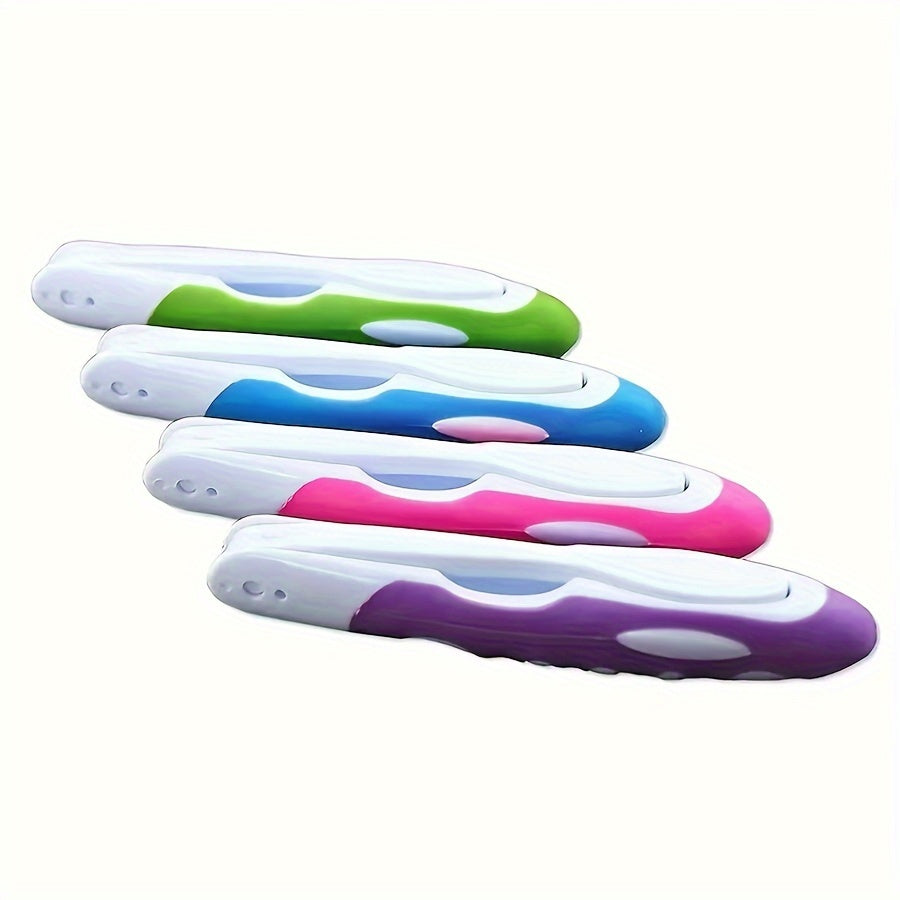 3pcs Soft Bristle Foldable Toothbrushes