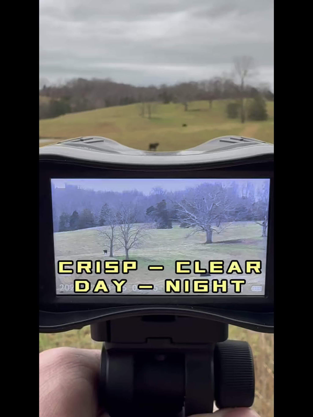 High-Definition Infrared Binoculars for Nighttime Use