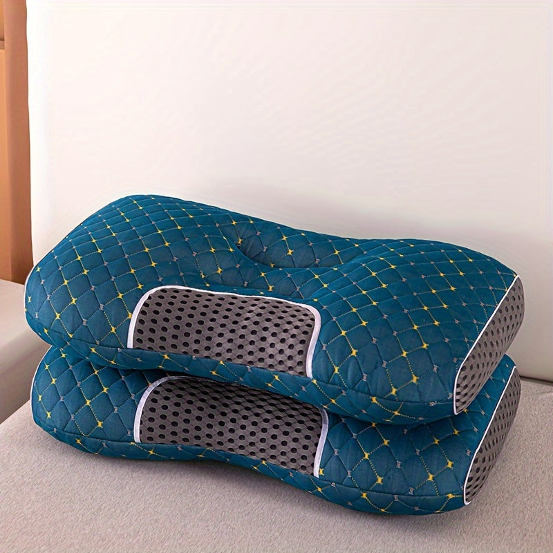 Sleep All Night Massage Pillow For Couch Sofa Office Bed Camping Travel