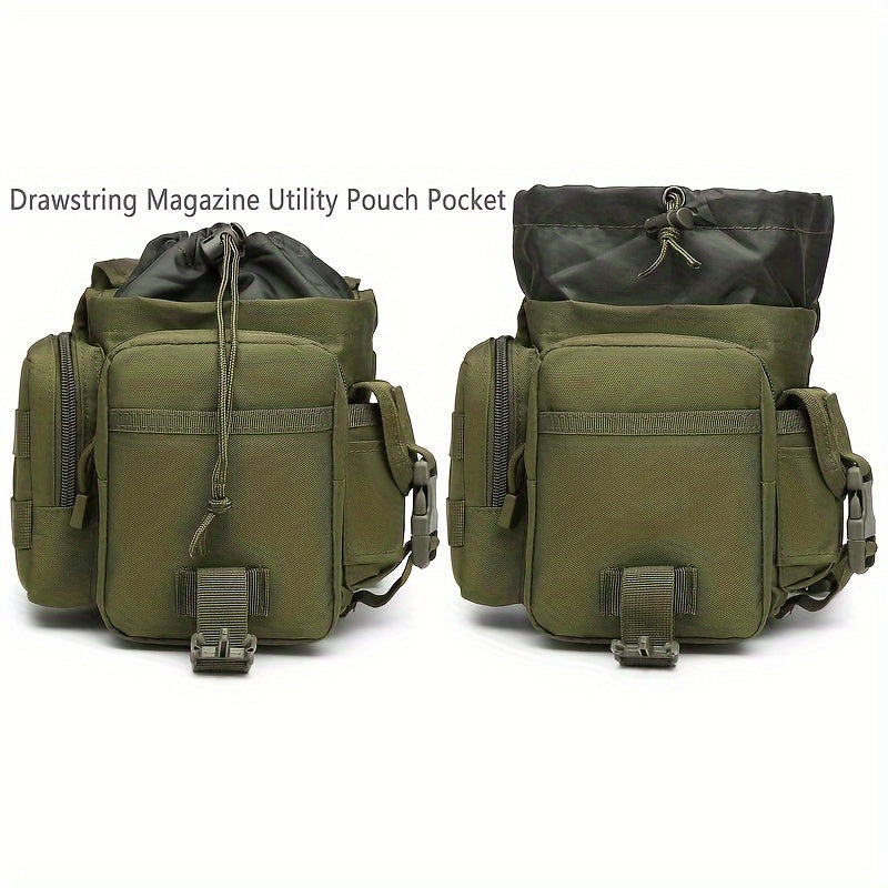 Multi-functional Outdoor Leg Bag For Fishing - Durable Water-Resistant Nylon