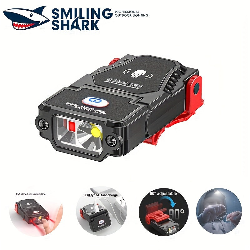 Rechargeable LED Headlight, Mini Hands-free Clip On Cap Light