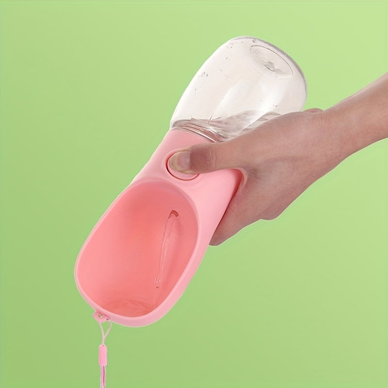 Portable Dog Water Bottle, Plastic Leak Proof