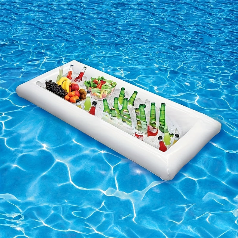 1pc Ice Buffet Salad Serving Inflatable Tray