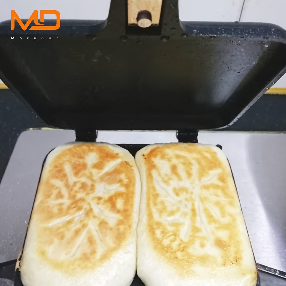 Double-Sided Non-Stick Sandwich Maker & Griddle Pan