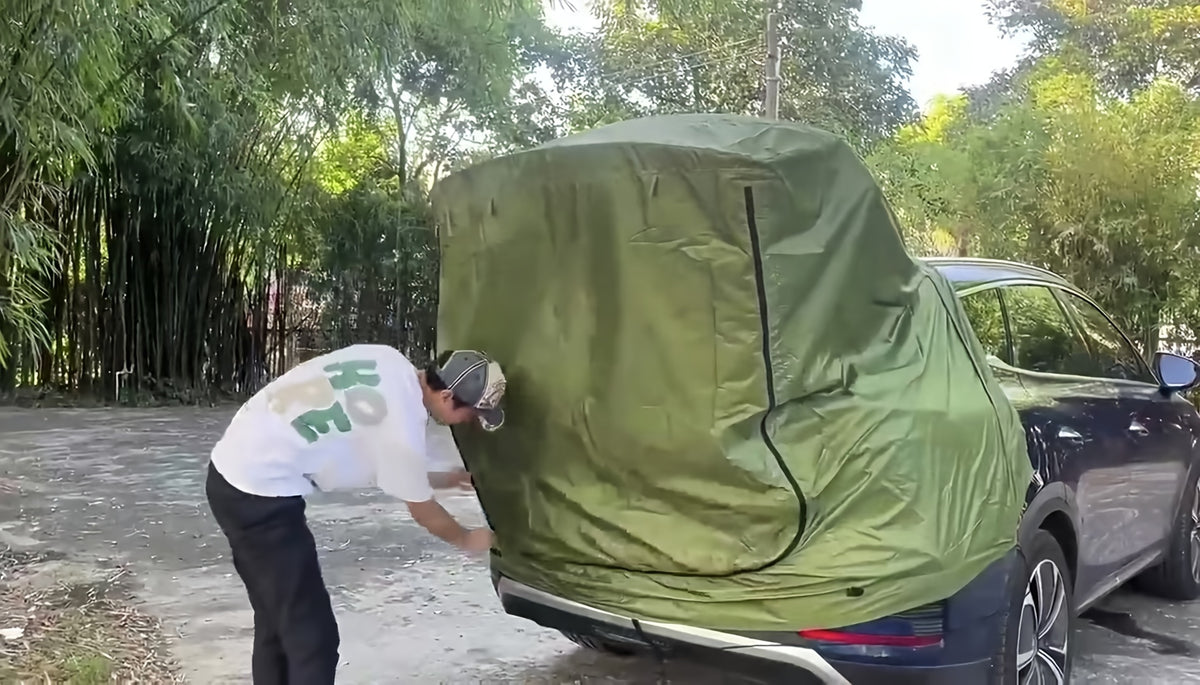 Car Rear Tent - Spacious Canopy, Waterproof